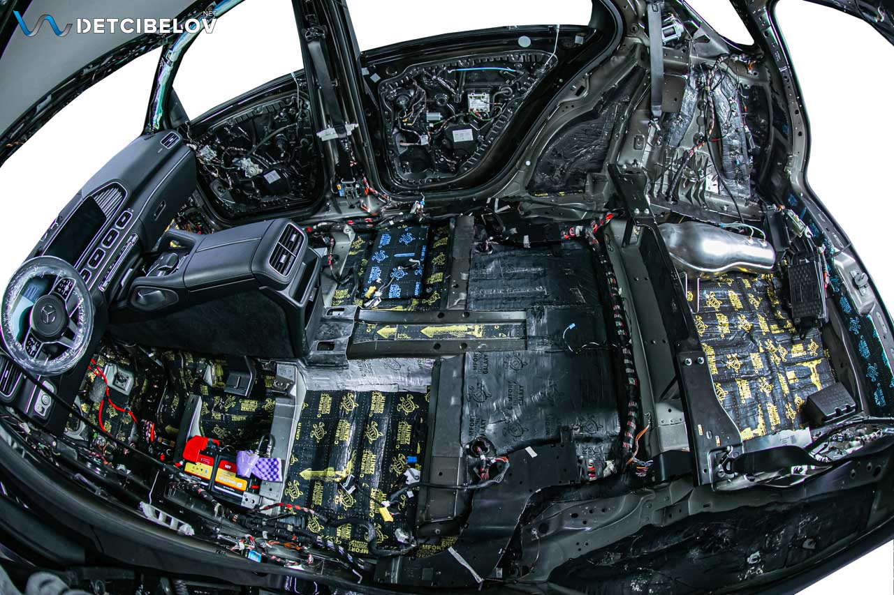 Шумоизоляция салона автомобиля