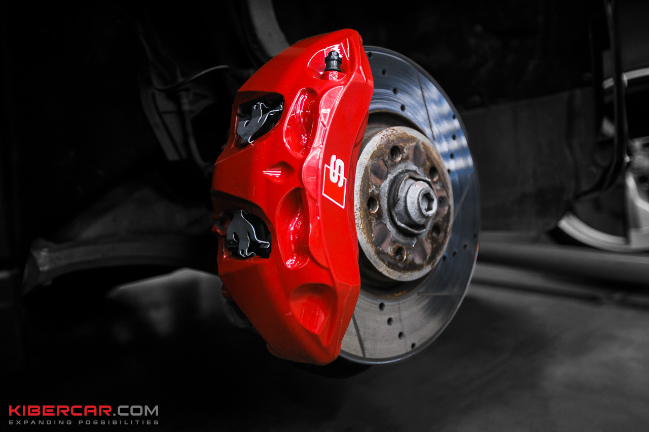 Audi S4 до замены тормозной системы