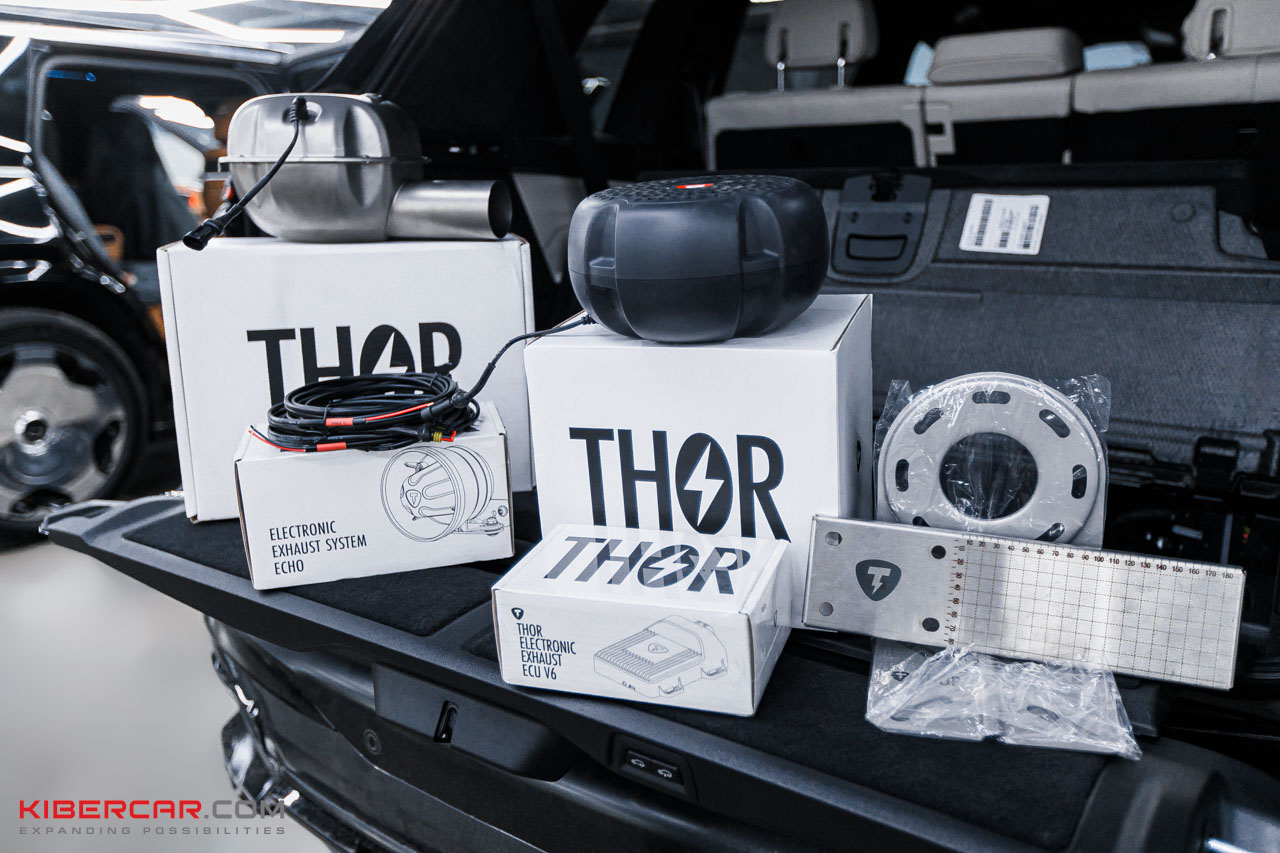 BMW X7 активный выхлоп Thor