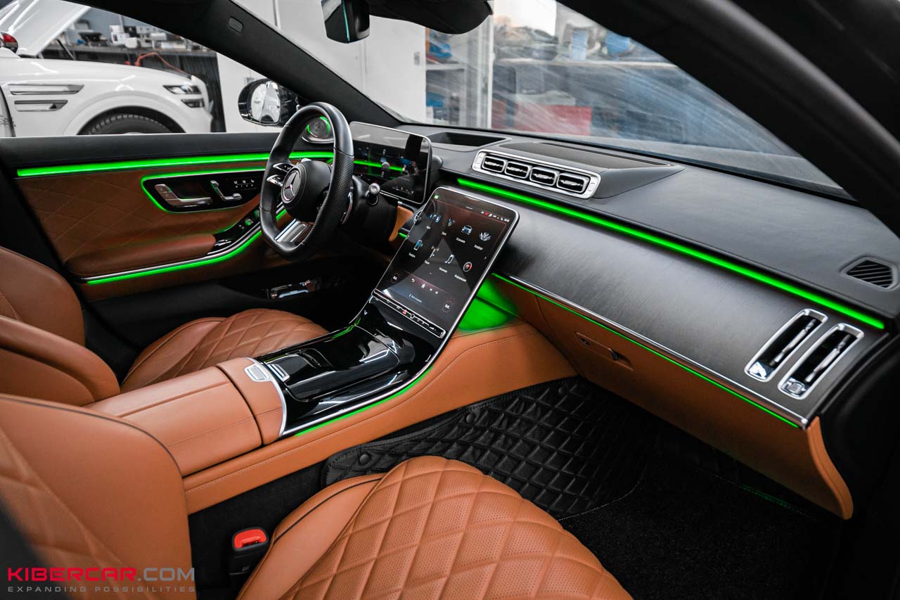 Установка подсветки салона автомобиля