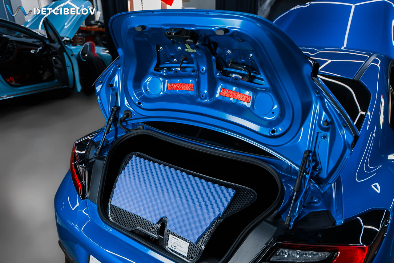 Шумоизоляция крышки багажника