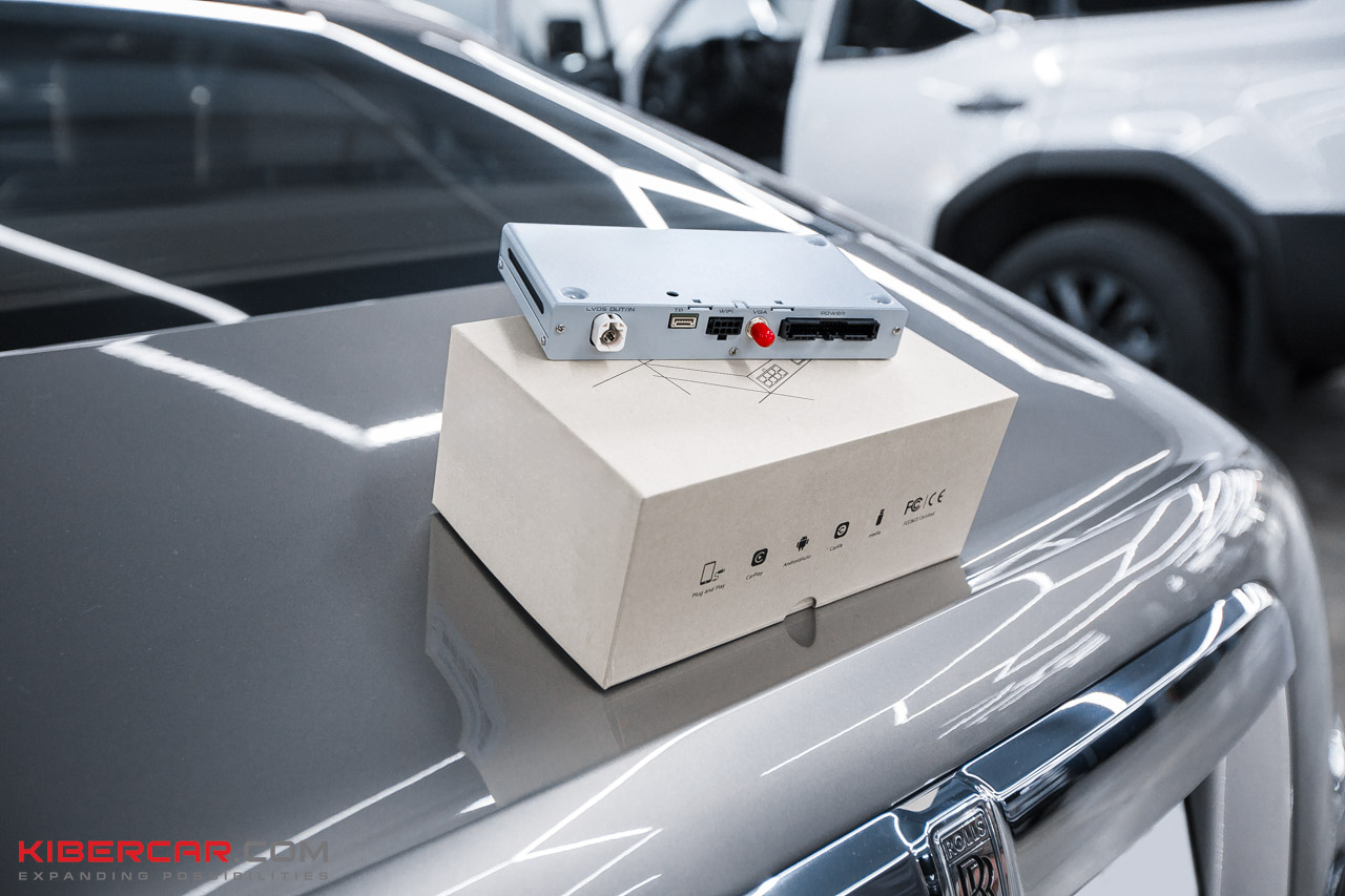 Комплект беспроводного подключения Carplay Android Auto в Rolls-Royce Wraith