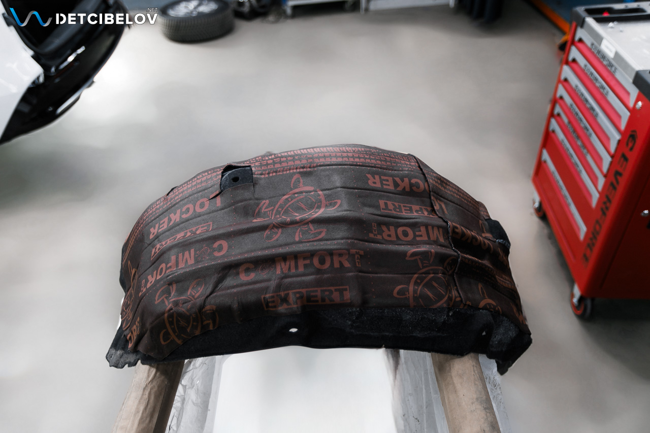 Шумоизоляция подкрылок