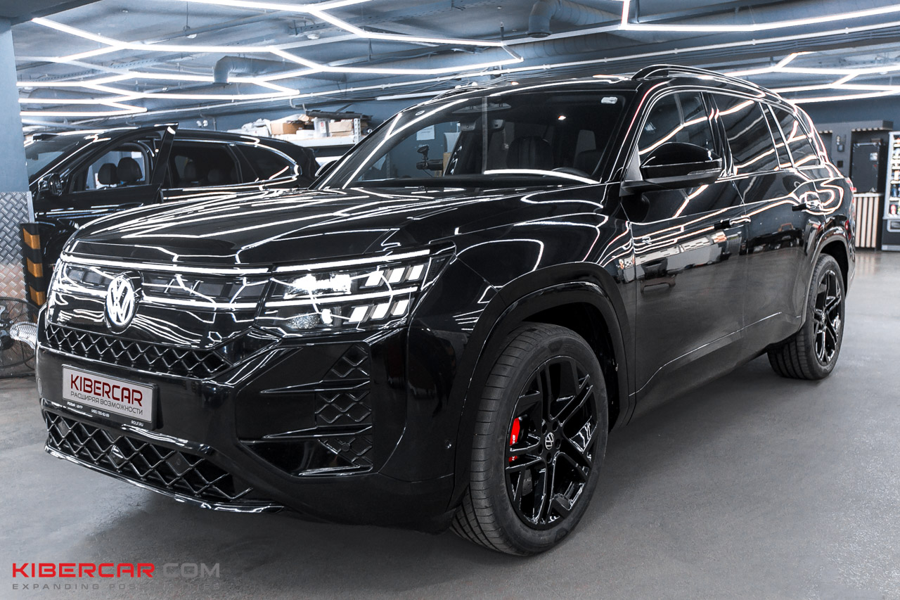 Volkswagen Teramont Pro установка тормоза Dicase в КИБЕРКАР