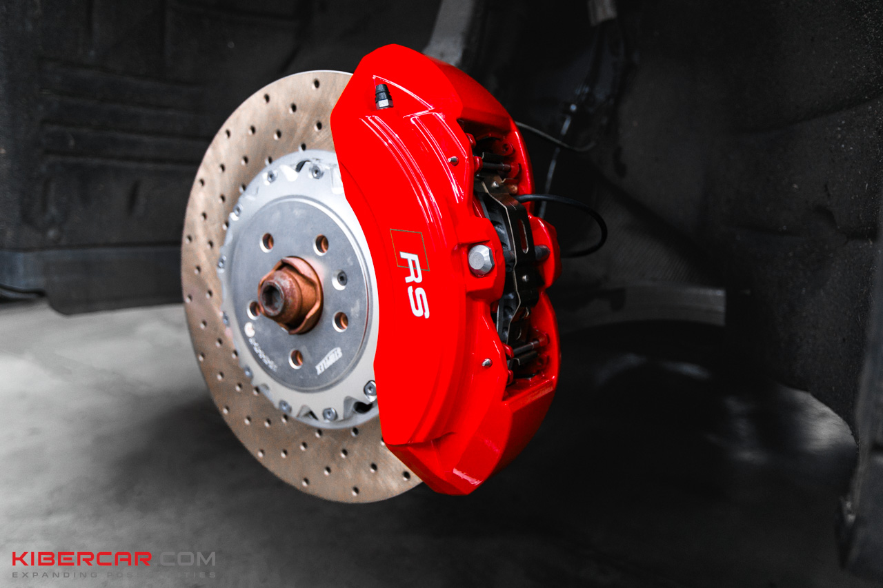 Двухсоставной диск Stopflex и суппорт RS на передней оси Audi A7