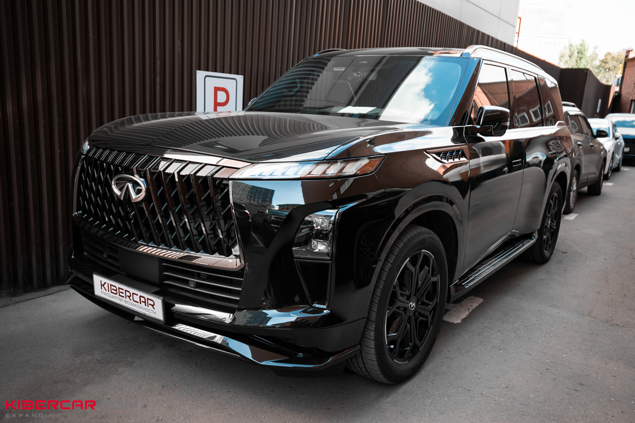 Перешив элементов салона Infiniti QX80 в КИБЕРКАР