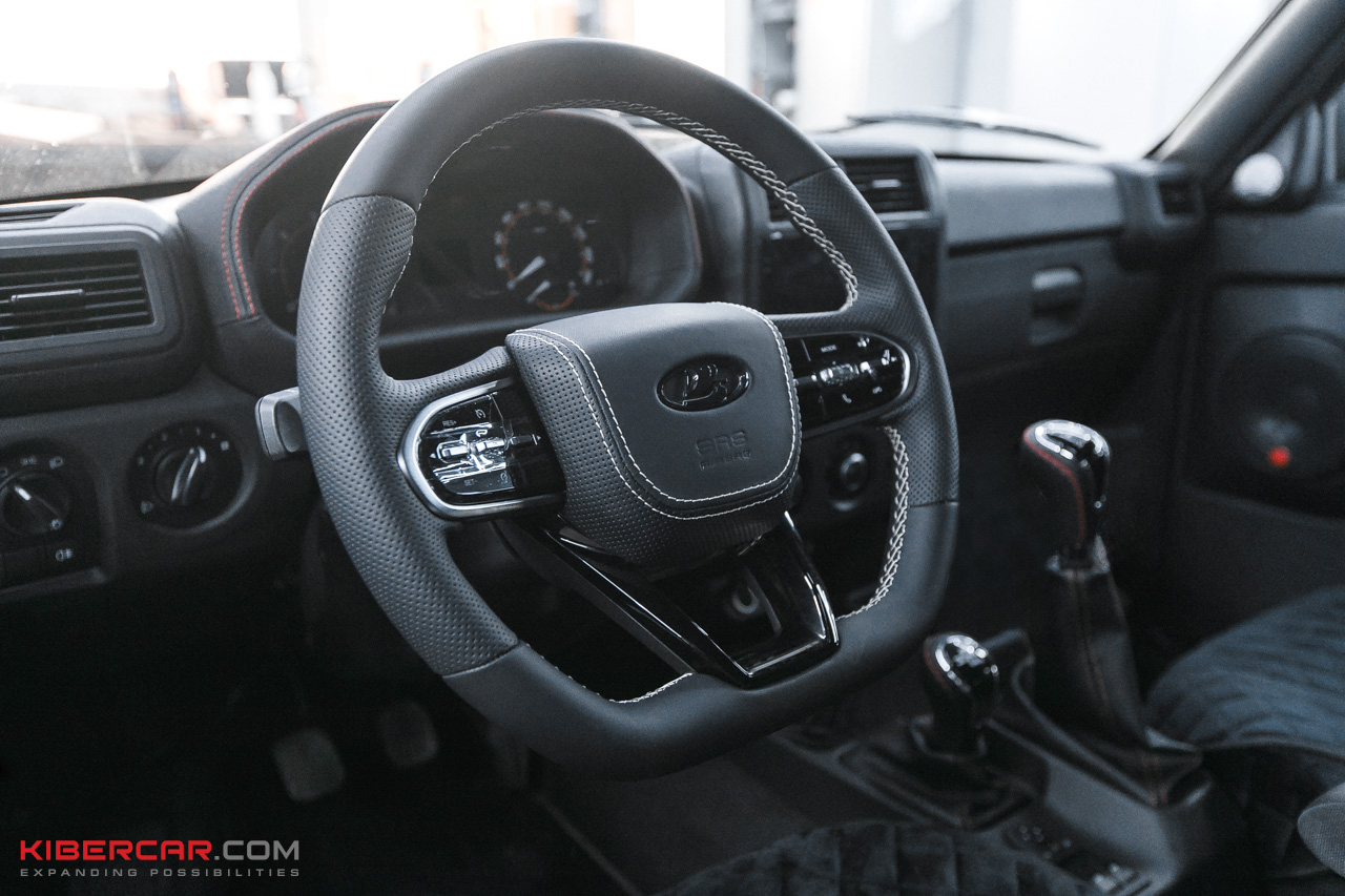 Замена руля в Lada Niva Sport