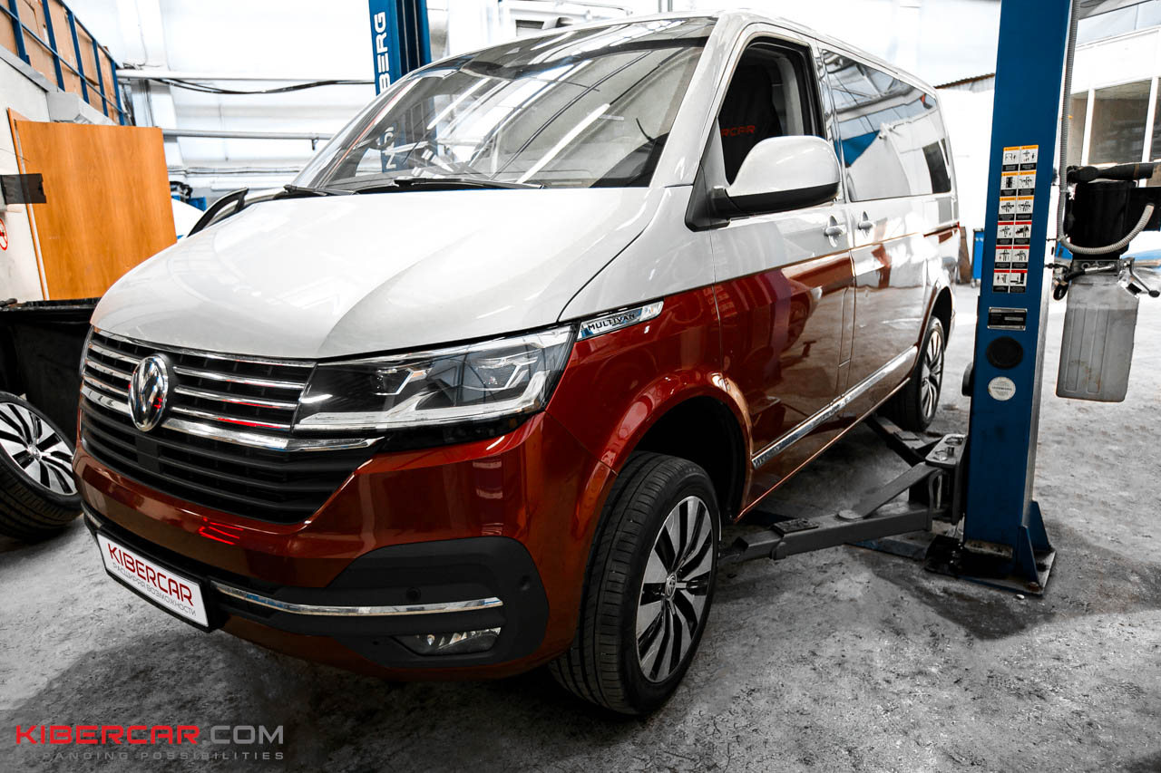 Volkswagen Multivan установка тормозов Dicase в КИБЕРКАР