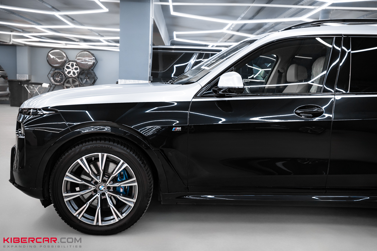 BMW X7 после оклейки