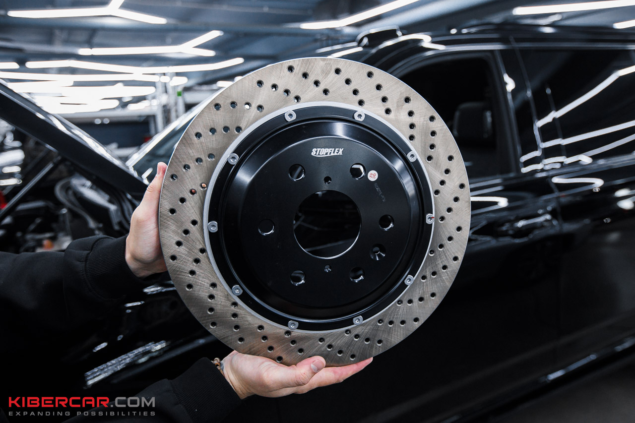 Тормозные диски Brembo 380x32 мм для задней оси Cadillac Escalade 2025