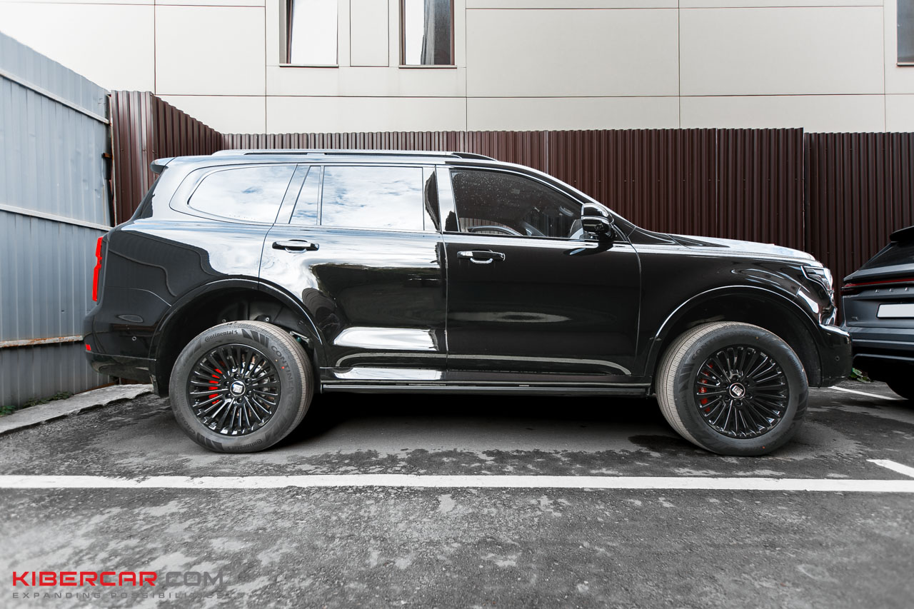 Tank 500 в профиль после установки тормозов TT Sport на обе оси