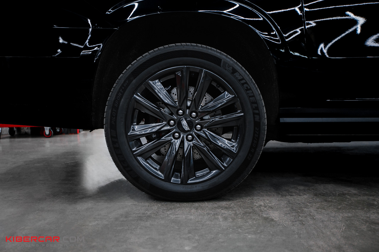 Cadillac Escalade тормоза Akebono (19).jpg