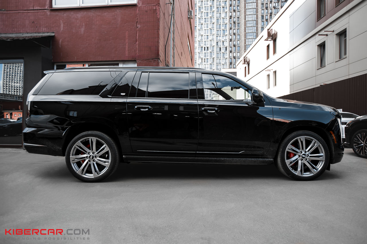 Cadillac Escalade замена тормозов в КИБЕРКАР