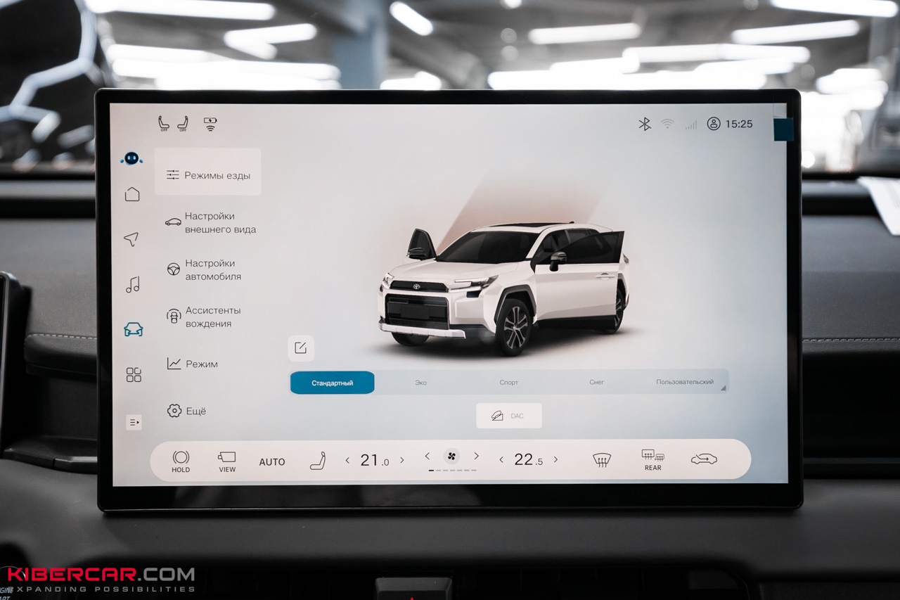 Toyota RAV 4 русификация меню