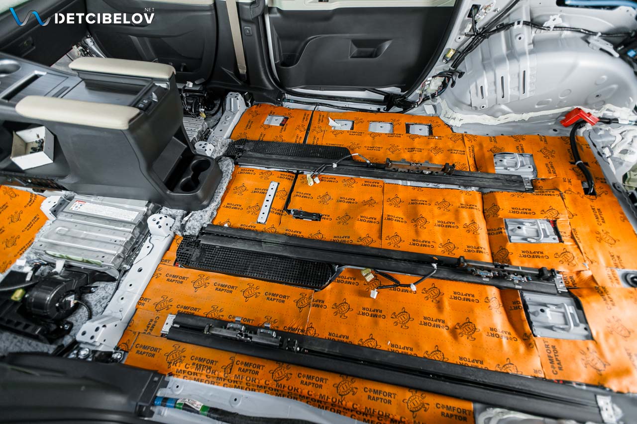 Шумоизоляция салона Toyota