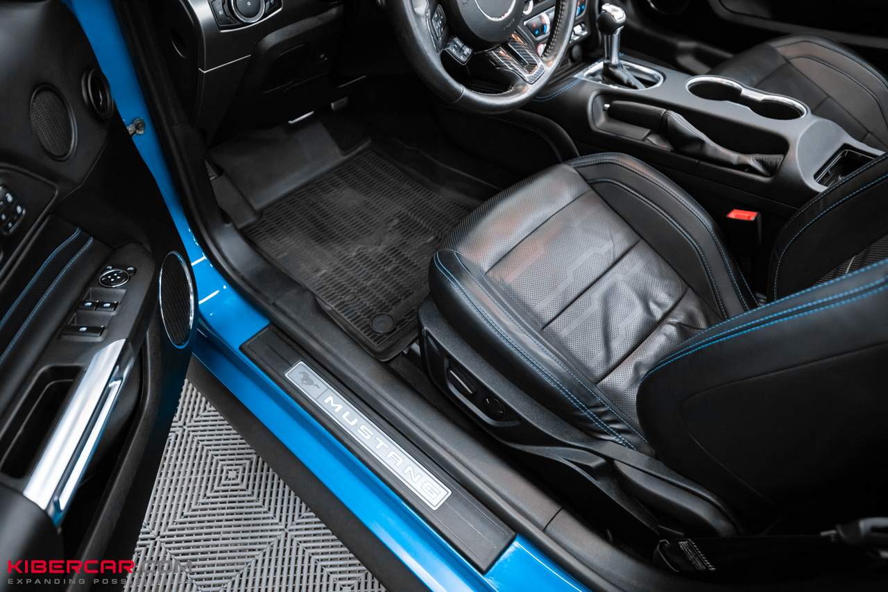 Профессиональная химчистка Ford Mustang в КИБЕРКАР