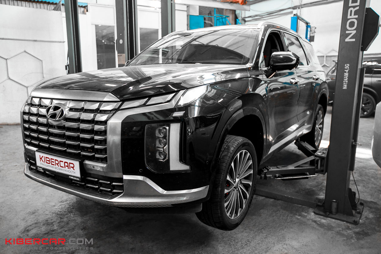 Hyundai Palisade установка тормозов TTSPORT в КИБЕРКАР