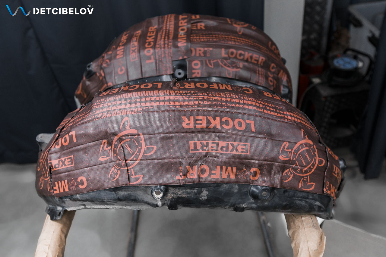 Шумоизоляция подкрылок