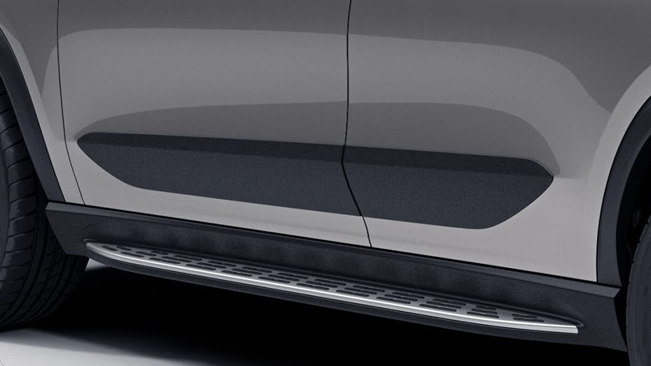 Стационарные пороги для Mercedes-Benz