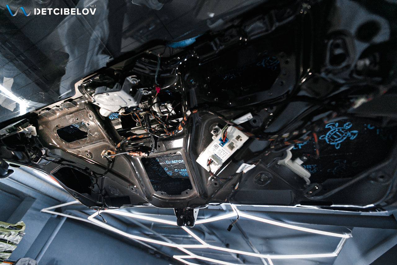 Шумоизоляция багажника