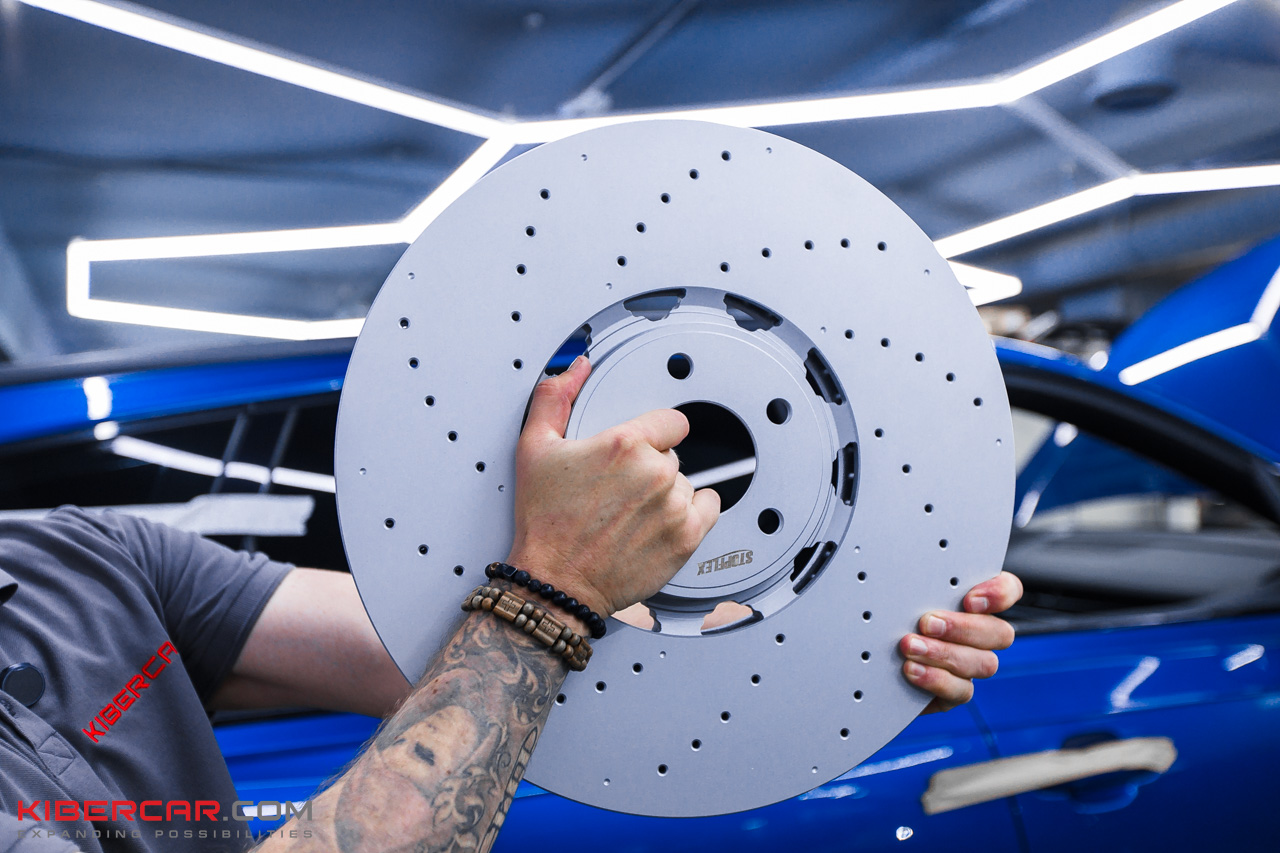 Передние диски StopFlex 420х40 мм для Audi Q7