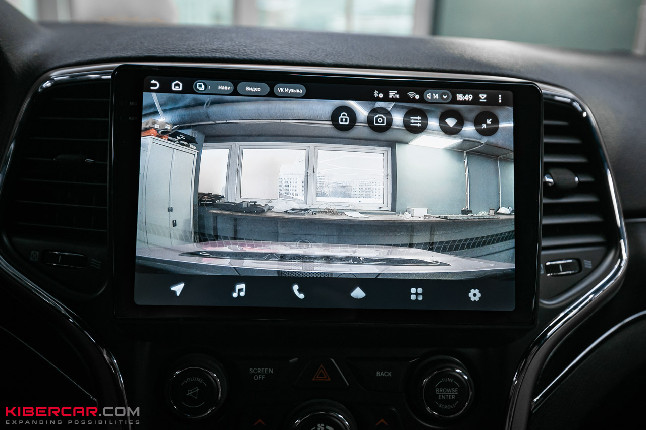 Видеорегистратор в Jeep Grand Cherokee Teyes Jeep Grand Cherokee 6