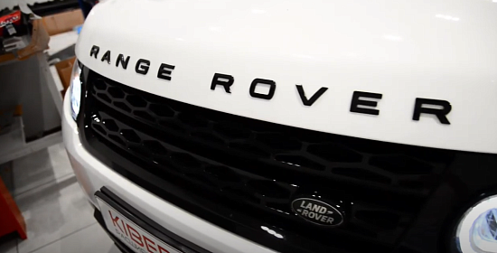Range Rover Sport: антихром 