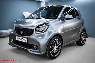 Полное преображение Smart Fortwo: оклейка кузова и проемов матовой цветной виниловой пленкой