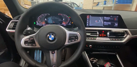 BMW G20: Реализация CarPlay, Live Cockpit Professional, замена приборной панели и монитора
