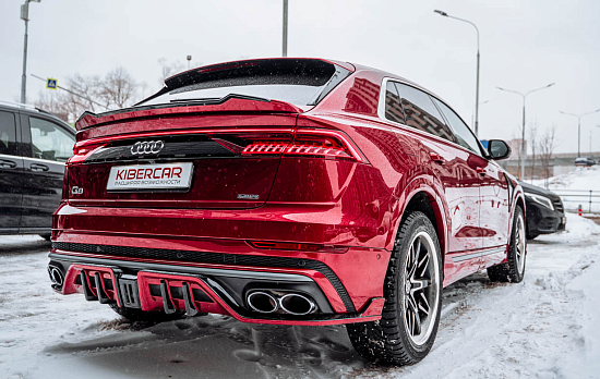 Audi Q8: установка электронного выхлопа ENGINEVOX