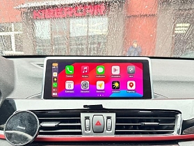 Владелец BMW X1 о замене ГУ и установке Carplay