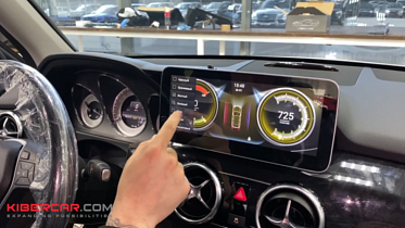 Замена монитора в Mercedes-Benz GLK: Больше дюймов, больше возможностей
