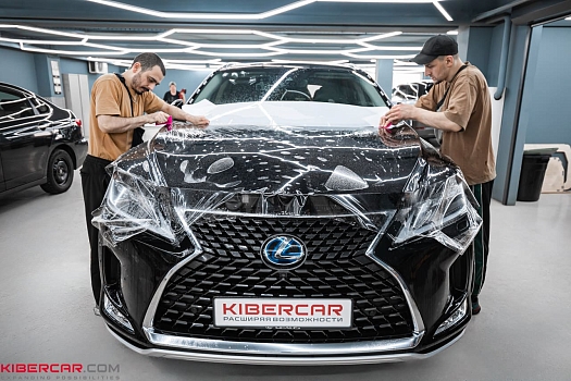 Lexus RX: оклейка кузова антигравийной пленкой