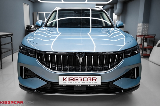 Voyah Free: оклейка глянцевой полиуретановой пленкой