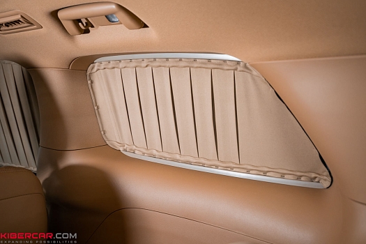 Voyah Dream: установка шторок из итальянского текстиля