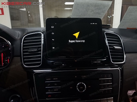 Mercedes-Benz GLE: андроид-система AirTouch Performance