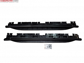 Пороги для Mercedes-Benz GLE Coupe (C167) с покрытием Armored Shield, цвет Black