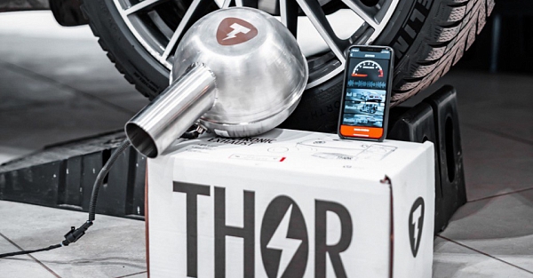 Установка активного выхлопа THOR на Foton