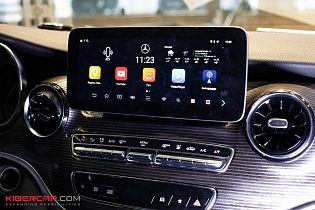 Mercedes-Benz V-Класс 2021 года: навигационная система на базе ОС Android