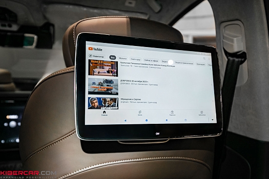 EXEED VX 2023: монтаж врезных мониторов