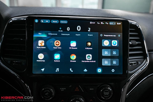 Jeep Grand Cherokee: головное устройство Teyes