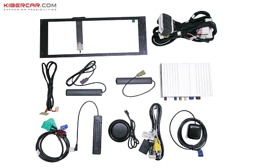 Видеоинтерфейс с навигационной системой Android 13 и тач-панелью для Lexus LX570 2016-2020 8+128Gb