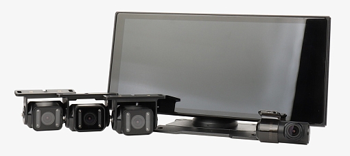 Видеорегистратор (СВК) GNET GT9000 с сенсорным экраном (коммерческий) 4 камеры