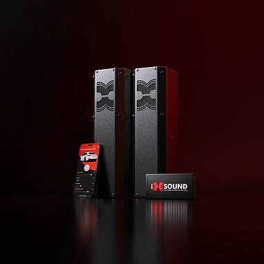 Активный электронный выхлоп iXsound с двумя излучателями звука
