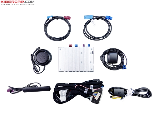 Видеоинтерфейс с навигационной системой Android 10.0 для Toyota LC200 2019 8+128Gb