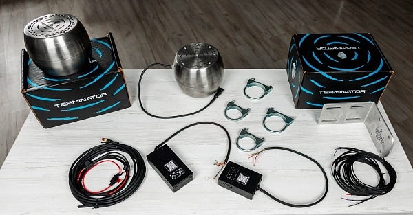 Установка системы выхлопа TERMINATOR на M-Hero