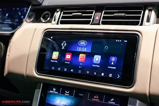Range Rover Long IV поколения рестайлинг 2020 г.: навигационная система AirTouch Performance на базе ОС Android