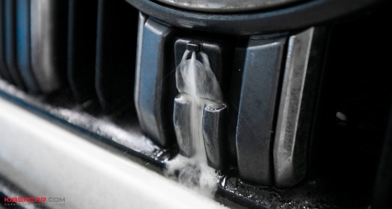 Toyota Land Cruiser Prado: установка омывателя камеры переднего вида