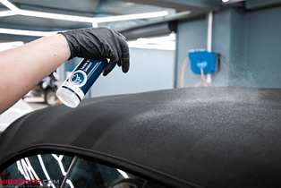 Mercedes-Benz C-Класс кабриолет: химчистка крыши