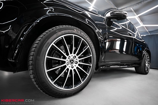 Покраска дисков с алмазной проточкой на Mercedes-Benz GLE